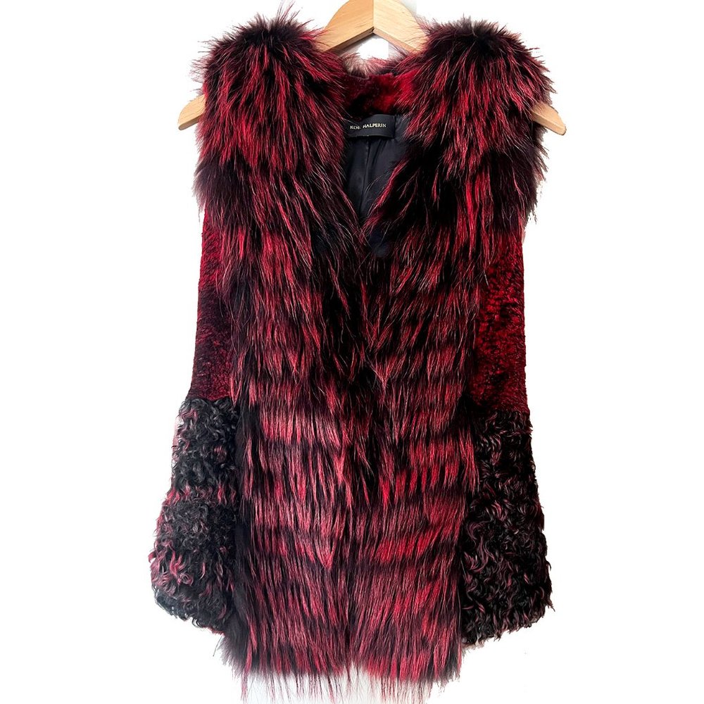 Kobi Halperin Genuin fur vest.